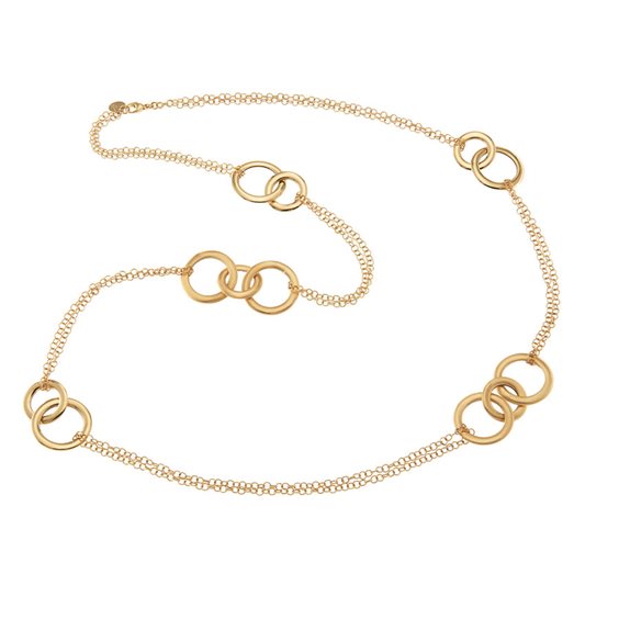 Collana Aquaforte Donna Cerchi Vintage in Argento H4184805 - H4184805